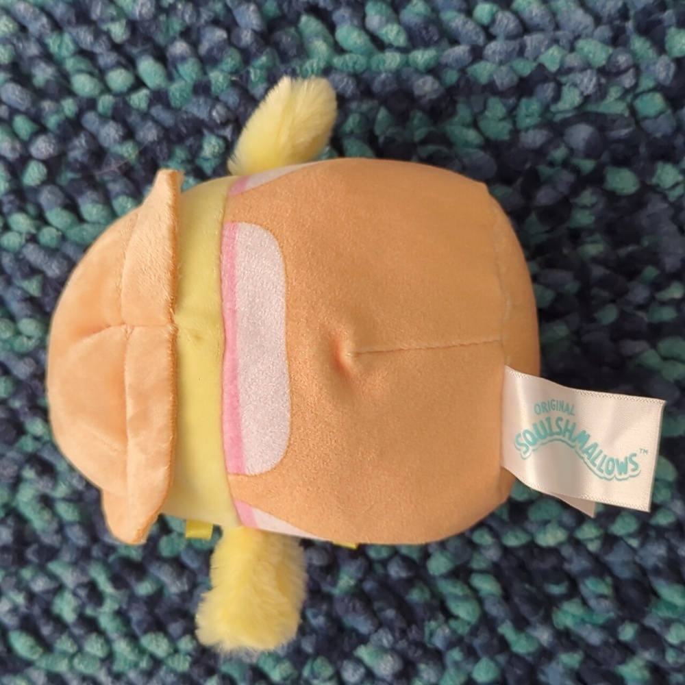 Aimee The Chick with Overalls & Hat Squishmallow 2022 Easter Edition NWOT - Picture 2 of 6